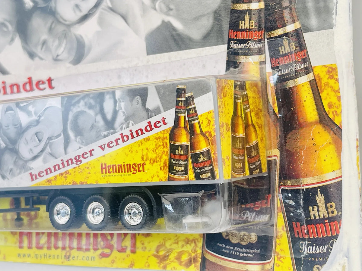 Scania Hümmer 1:87 henninger verbindet Blister Srebrny Reklama – zdjęcie 3