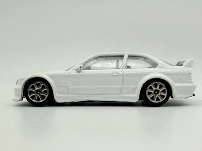 BMW M3, Bburago, Resoraki, die cast, 1:43, BIAŁY – zdjęcie 3