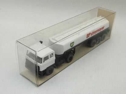 Bp-Tanksattelzug Wiking Biały 1:87 Made in Berlin West Germany – zdjęcie 3