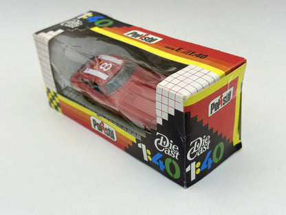 JAGUAR E-TYPE Serie 200 Polistil '70 Czerwony 1:40 Made in Italy – zdjęcie 3
