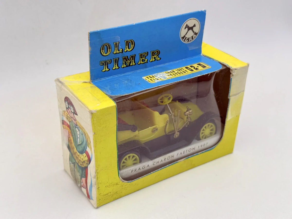 PRAGA CHARON FAETON 1907 Old Timer IGRA '70 Made in Czechosłowacja 1:36 – zdjęcie 3