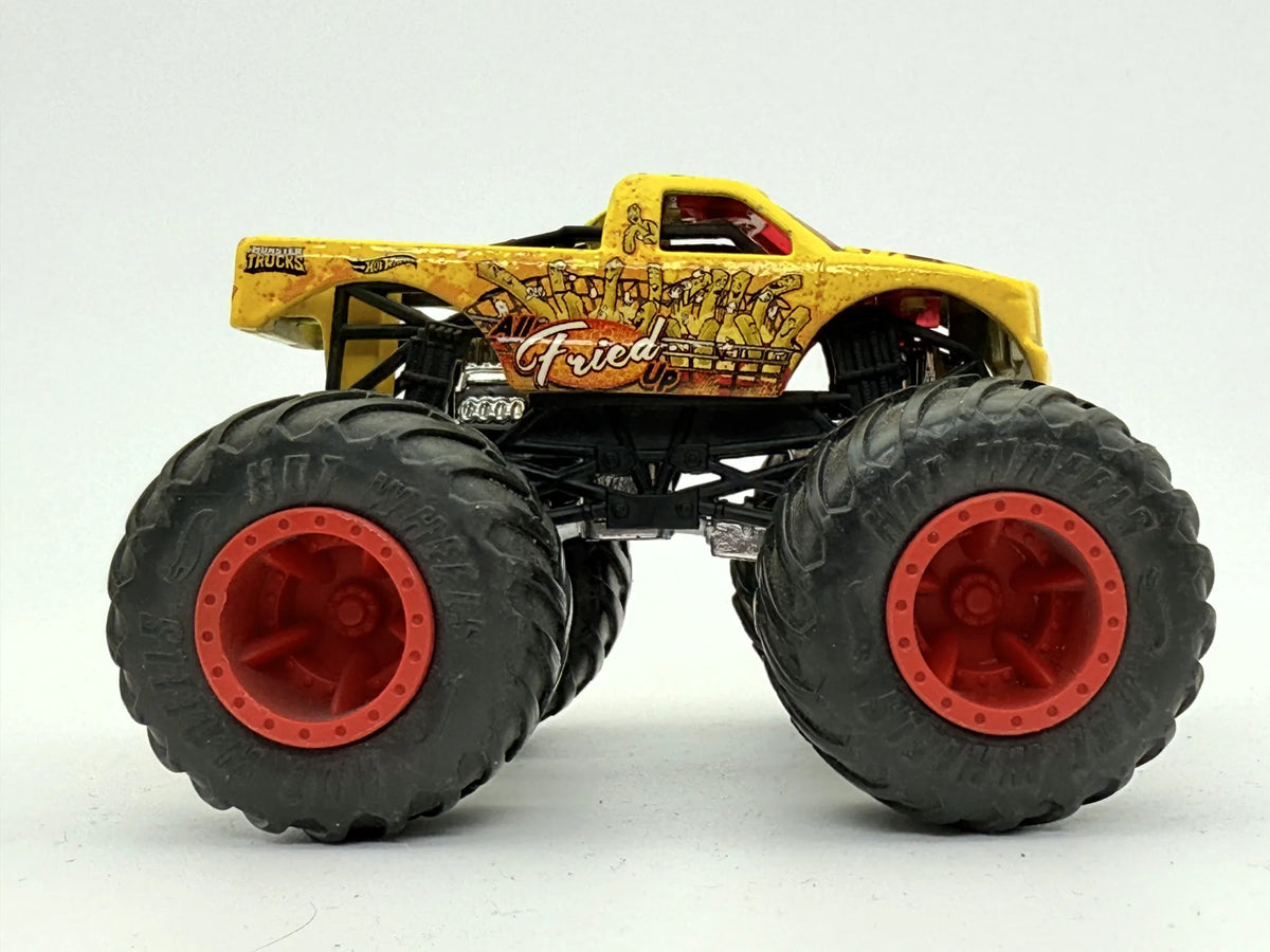 Monster Truck Hot Wheels Żółty 1:64 – zdjęcie 3
