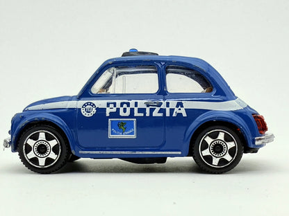 Fiat 500 Bburago Niebieski 1:43 – zdjęcie 3