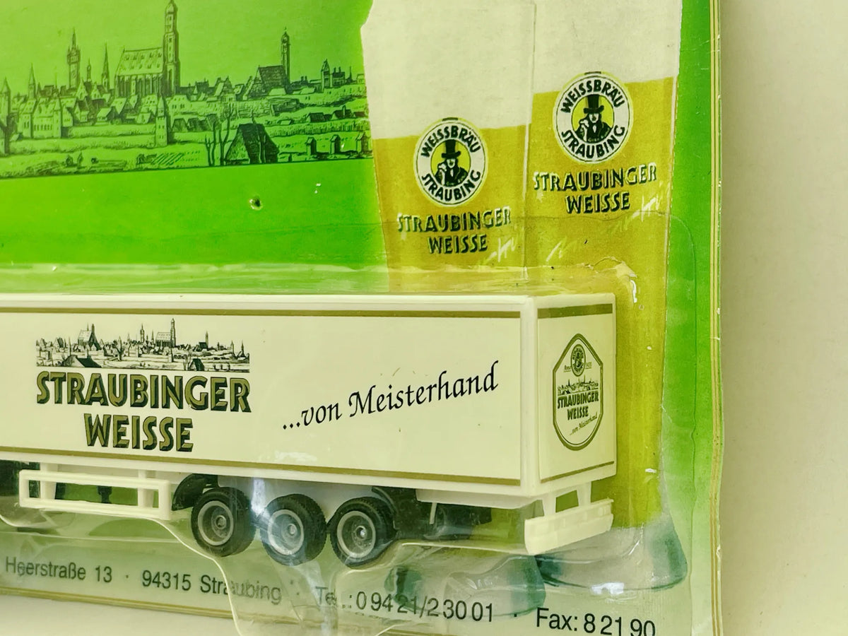 MAN TRUCK Lauterbach 1:87 Biały Blister Reklama Gebrüder Röhr Straubingu – zdjęcie 3