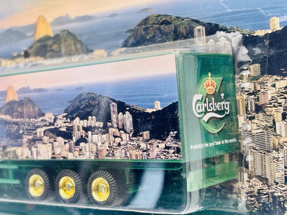 Scania Hümmer 1:87 Ciężarówka Promocyjna Carlsberg Blister Zielony – zdjęcie 3