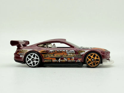 CUSTOM '18 FORD MUSTANG GT Hot Wheels 2018 Bordowy 1:64 – zdjęcie 3