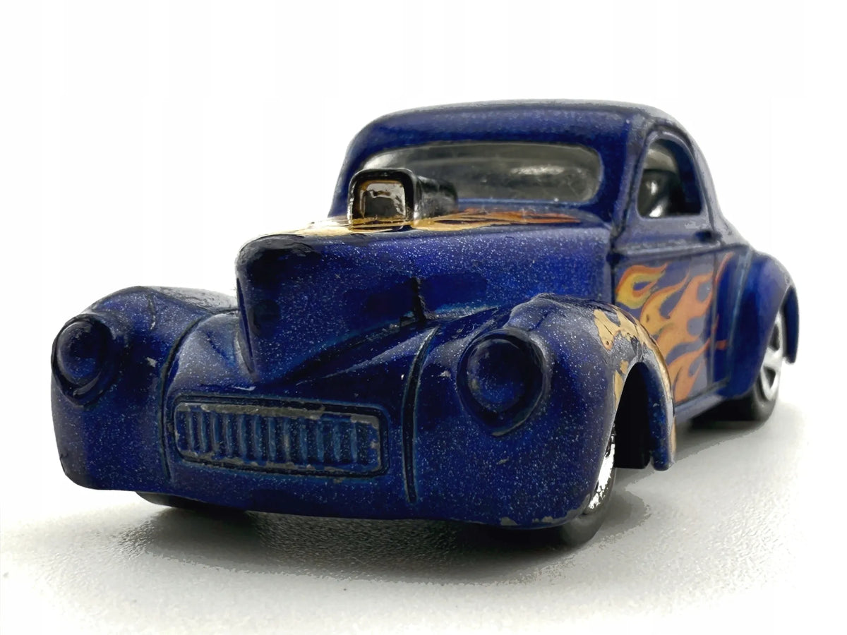 '41 Willys Mainline Hot Wheels 2015 Niebieski 1:64 – zdjęcie 3