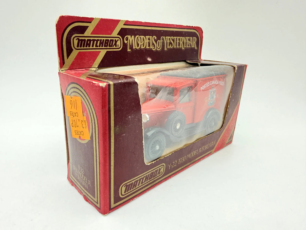 1930 MODEL 'A' FORD VAN, Matchbox 1984, Made in England, Die cast Y22, 1:40 – zdjęcie 3