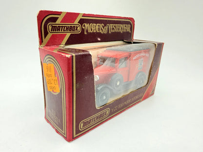 1930 MODEL 'A' FORD VAN, Matchbox 1984, Made in England, Die cast Y22, 1:40 – zdjęcie 3
