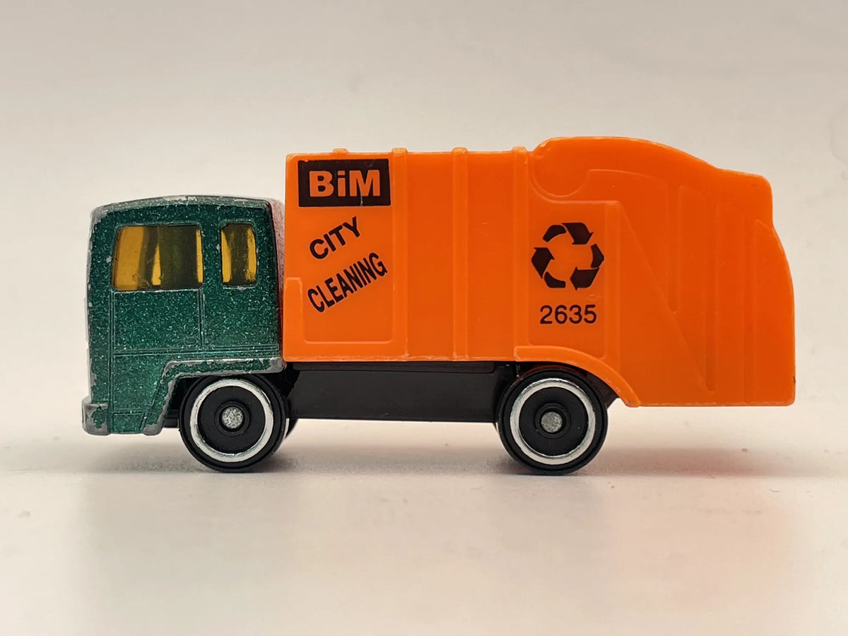 Śmieciarka "BiM City Cleaning" Pomarańczowy i Zielony 1:87 – zdjęcie 3
