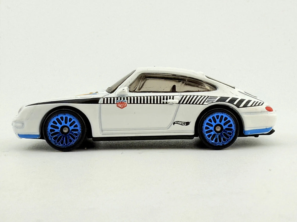 Porsche Carrera Hot Wheels Biały 1:64 – zdjęcie 3