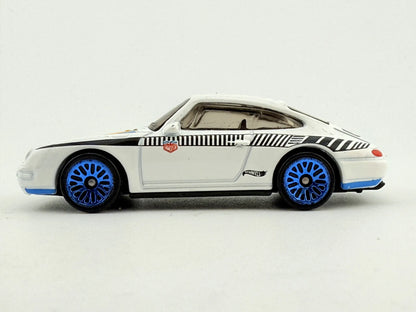 Porsche Carrera Hot Wheels Biały 1:64 – zdjęcie 3