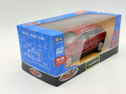 AUDI Q7 Metal Speed Zone MSZ Czerwony 1:26 – zdjęcie 3