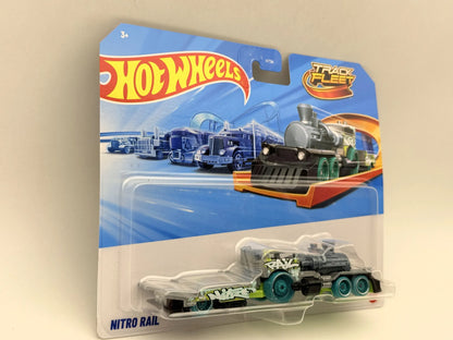Nitro Rail Track Builder Hot Wheels 2025 Szary 1:64 – zdjęcie 3