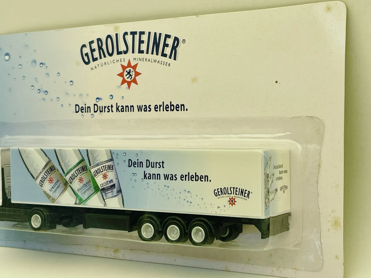 MAN TRUCK Grell 1:87 Biały Reklama Dein Durst kann was erleben Gerolsteiner – zdjęcie 3