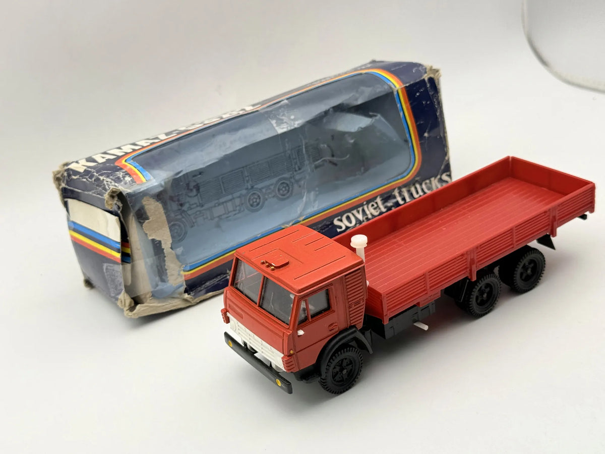 KAMAZ-53212 SOVIET TRUCK Elecon (AREK) '70 Czerwony 1:43 Made in ZSRR – zdjęcie 3
