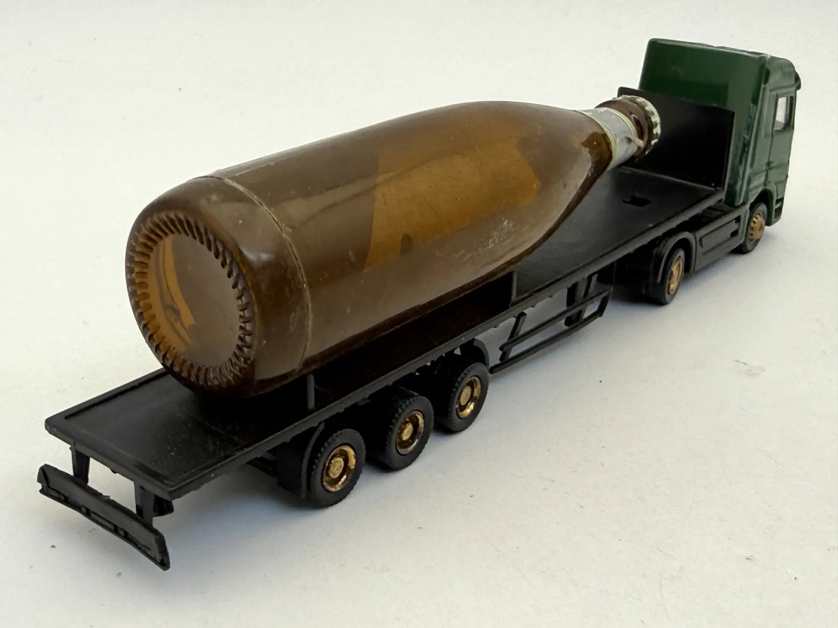 Ciężarówka Mercedes-Benz Actros Worlein GMBH Zielony 1:87 Made in Germany – zdjęcie 3