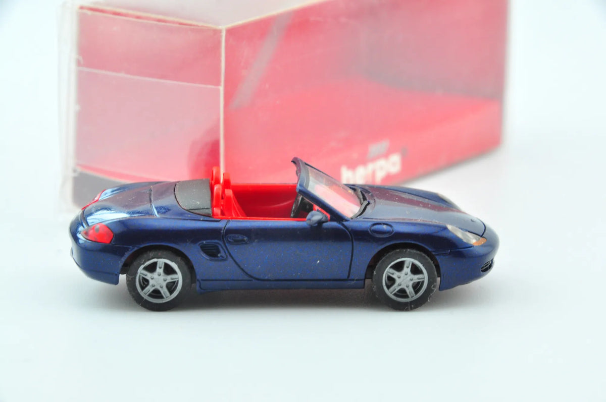 Porsche Boxster, Herpa, made in Germany, die cast resoraki, 1:87 – zdjęcie 3
