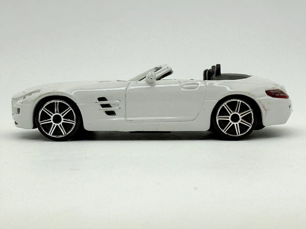 Mercedes-Benz Sls Amg Roadster Bburago Biały 1:43 – zdjęcie 3