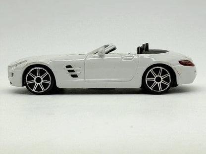 Mercedes-Benz Sls Amg Roadster Bburago Biały 1:43 – zdjęcie 3