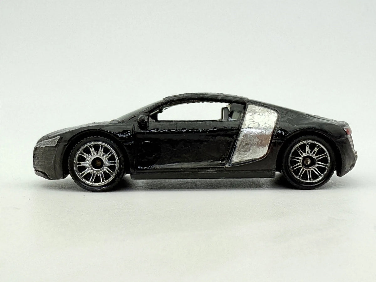 Audi R8 Matchbox Czarny 1:64 – zdjęcie 3
