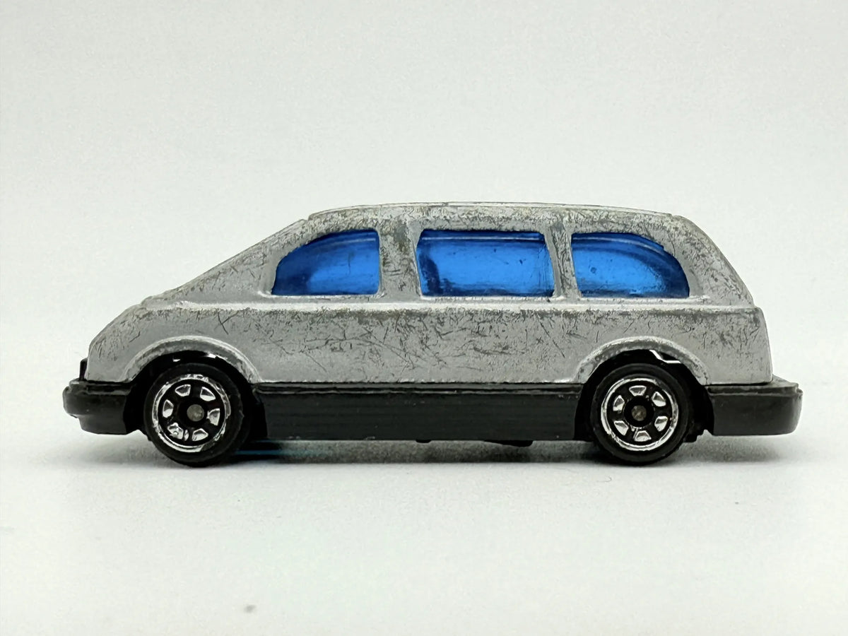 Toyota Previa / Estima, SPA, Tarago, Resoraki, Die cast, Srebrny, 1:64 – zdjęcie 3