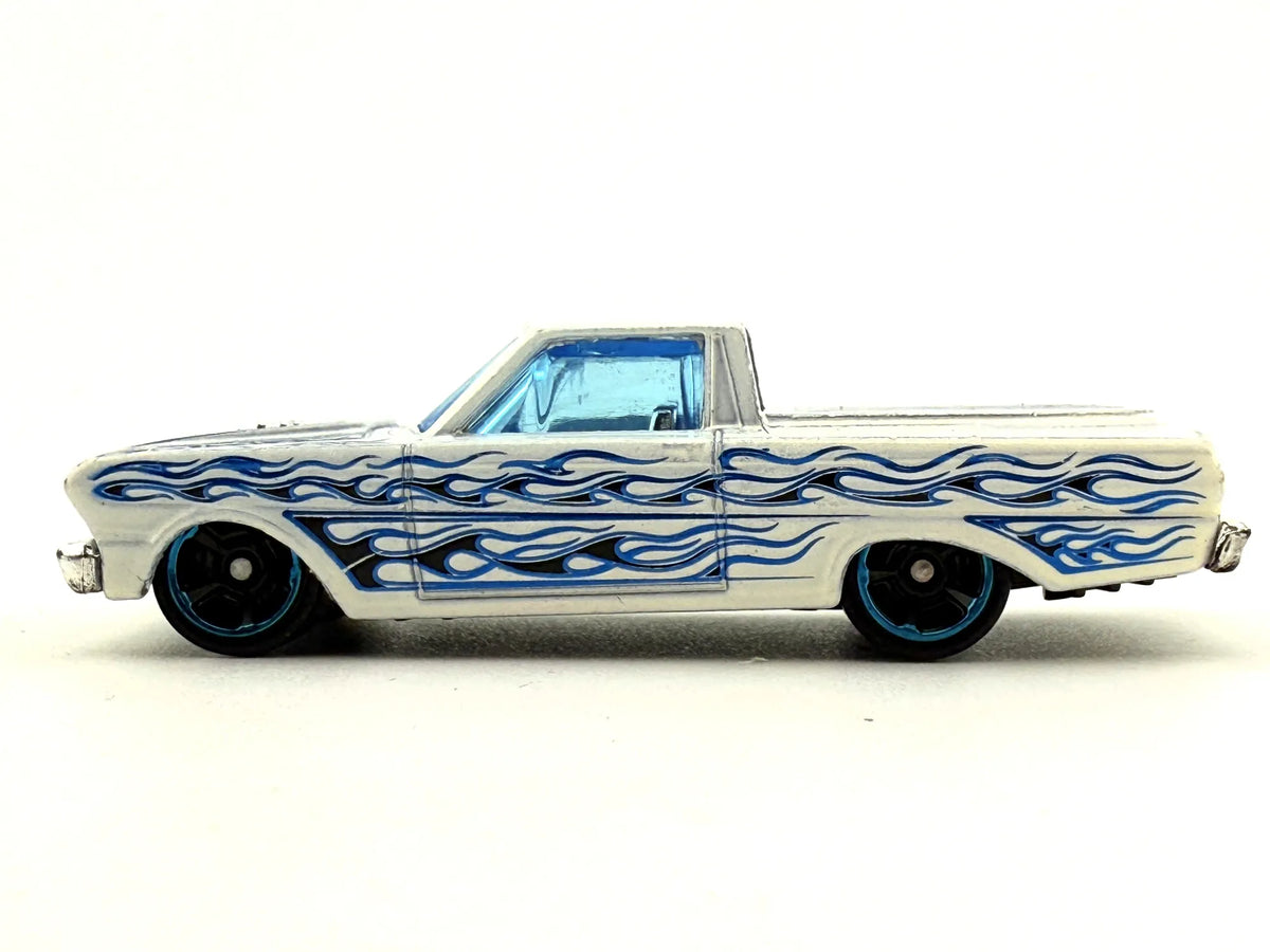 '65 Ford Ranchero Hot Wheels 2000 Biały 1:64 – zdjęcie 3