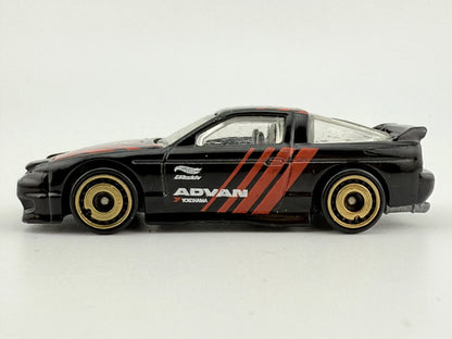 '96 NISSAN 180SX TYPE X, Hot Wheels 2015, Die cast, Czarny, 1:64, Resoraki – zdjęcie 3