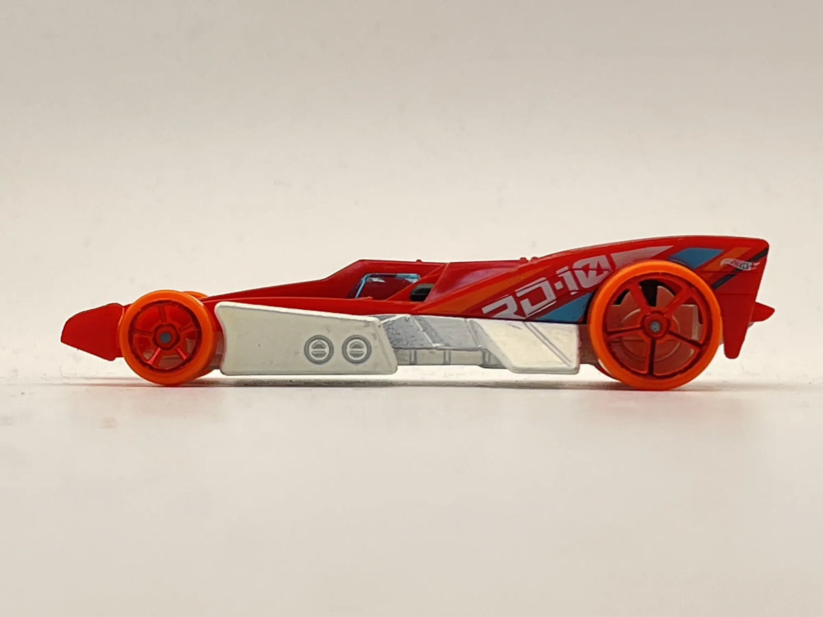 RD-10, Seria ACCELERACERS, Hot Wheels 2004-'13 Die cast GHP53 Czerwony 1:64 – zdjęcie 3