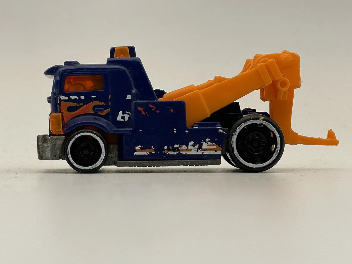 HEAVY HITCHER, Hot Wheels 2018, Die cas, Granatowy, 1:64, Resoraki – zdjęcie 3