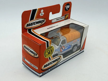 TROOP SHUTTLE 50th Anniversary Wojsko Matchbox 2001 Srebrny 1:64 – zdjęcie 3