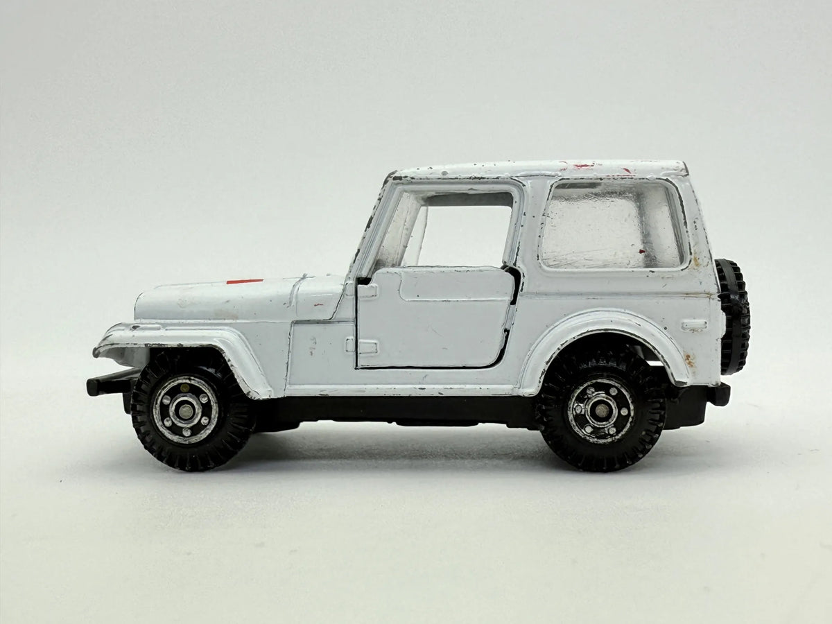 Jeep Cj Welly Biała 1:60 – zdjęcie 3