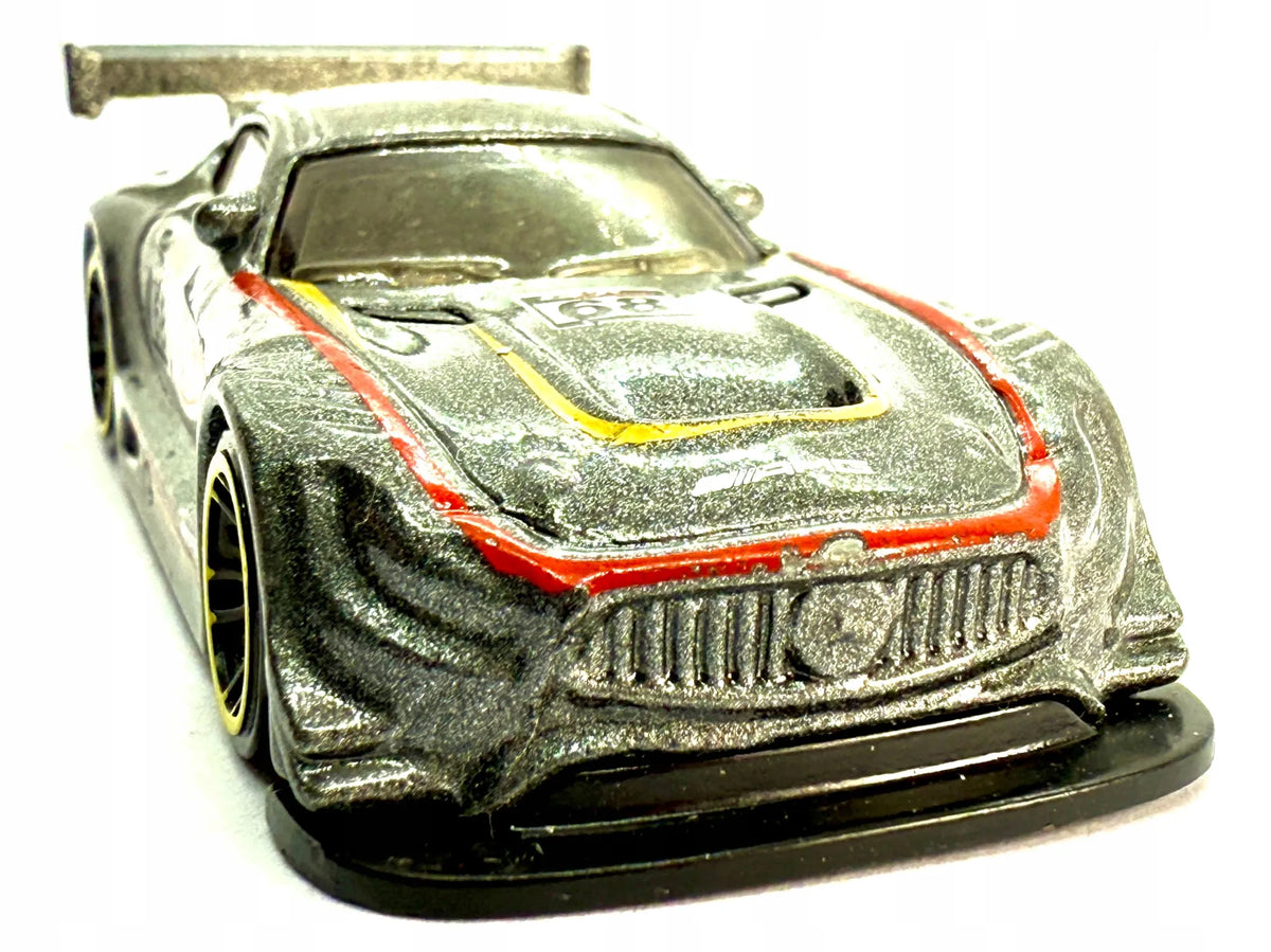 '16 MERCEDES-AMG GT3, Hot Wheels 2017, FJV46, Grafitowy, 1:64, Resoraki – zdjęcie 3