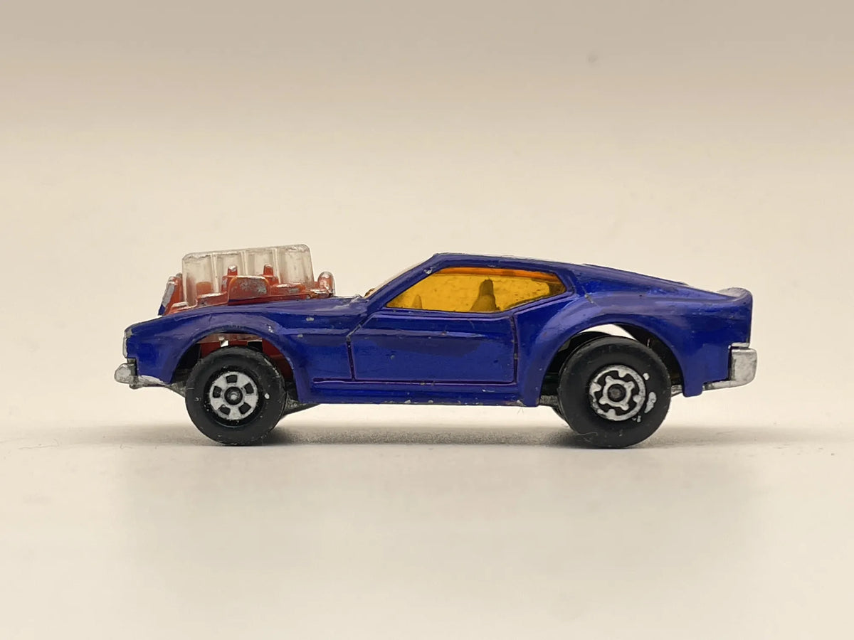 Mustang Piston Popper, Matchbox, Made in England, Resoraki, Die cast 1:64 – zdjęcie 3