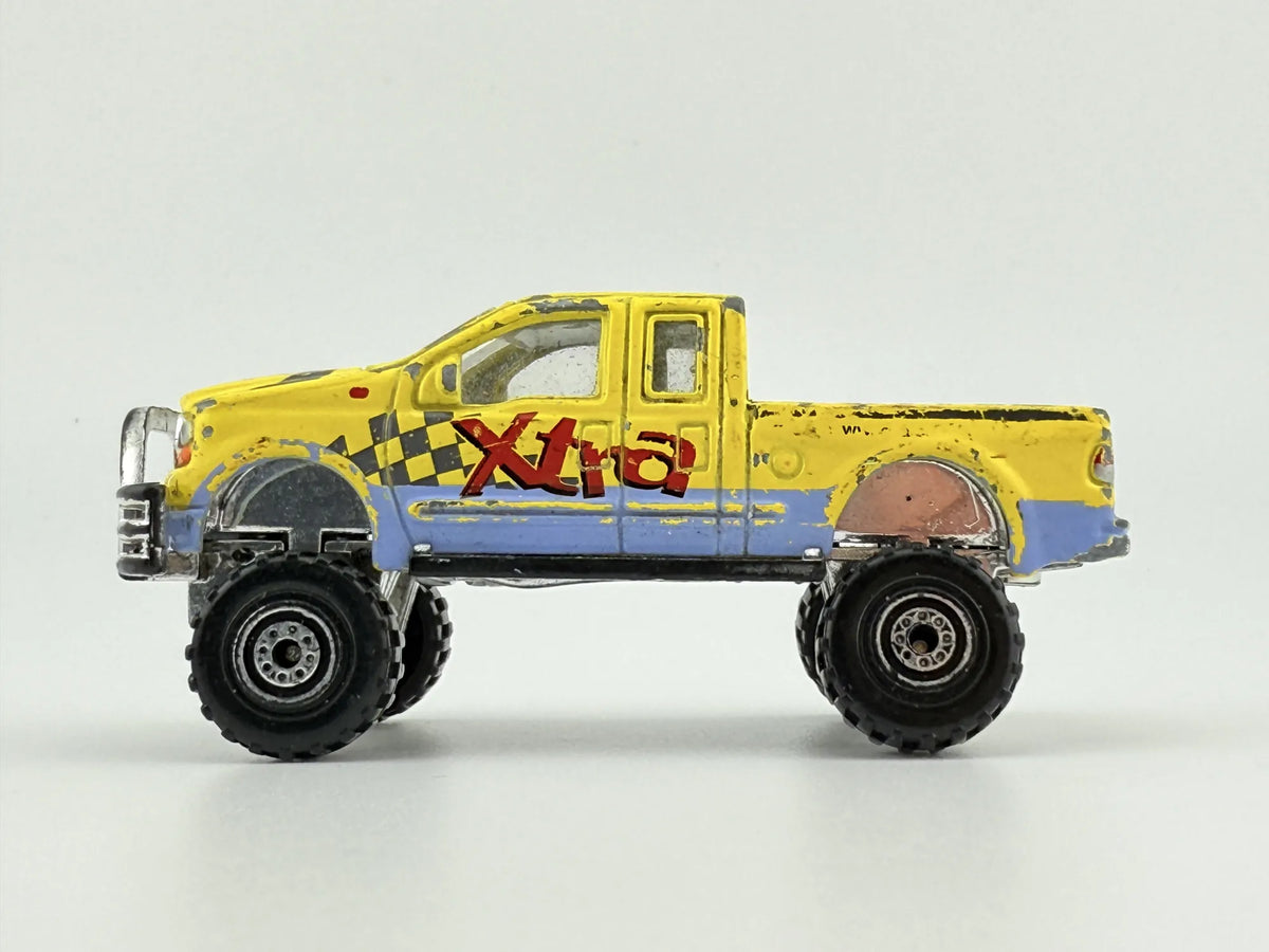 FORD F-SERIES, Ffaltoy, Die cast 193, Żółty, 1:64, Resoraki – zdjęcie 3