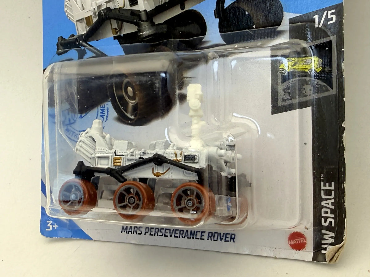 MARS PERSEVERANCE ROVER HW Space Hot Wheels 2020 Biały 1:64 – zdjęcie 3