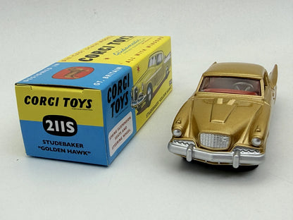 STUDEBAKER GOLDEN HAWK Corgi Złoty 1:43 – zdjęcie 3