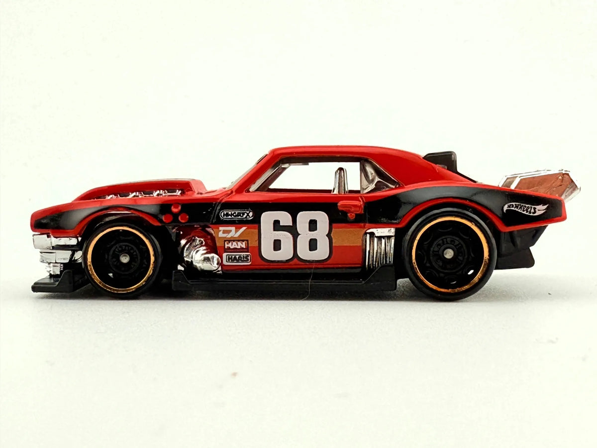 Custom '88 Camaro Hot Wheels Muscle car 2023 Czerwony 1:64 – zdjęcie 3