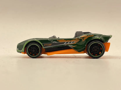CARBONIC, Hot Wheels 2014, Die cast 1 NL, Zielony, 1:64, Resoraki – zdjęcie 3