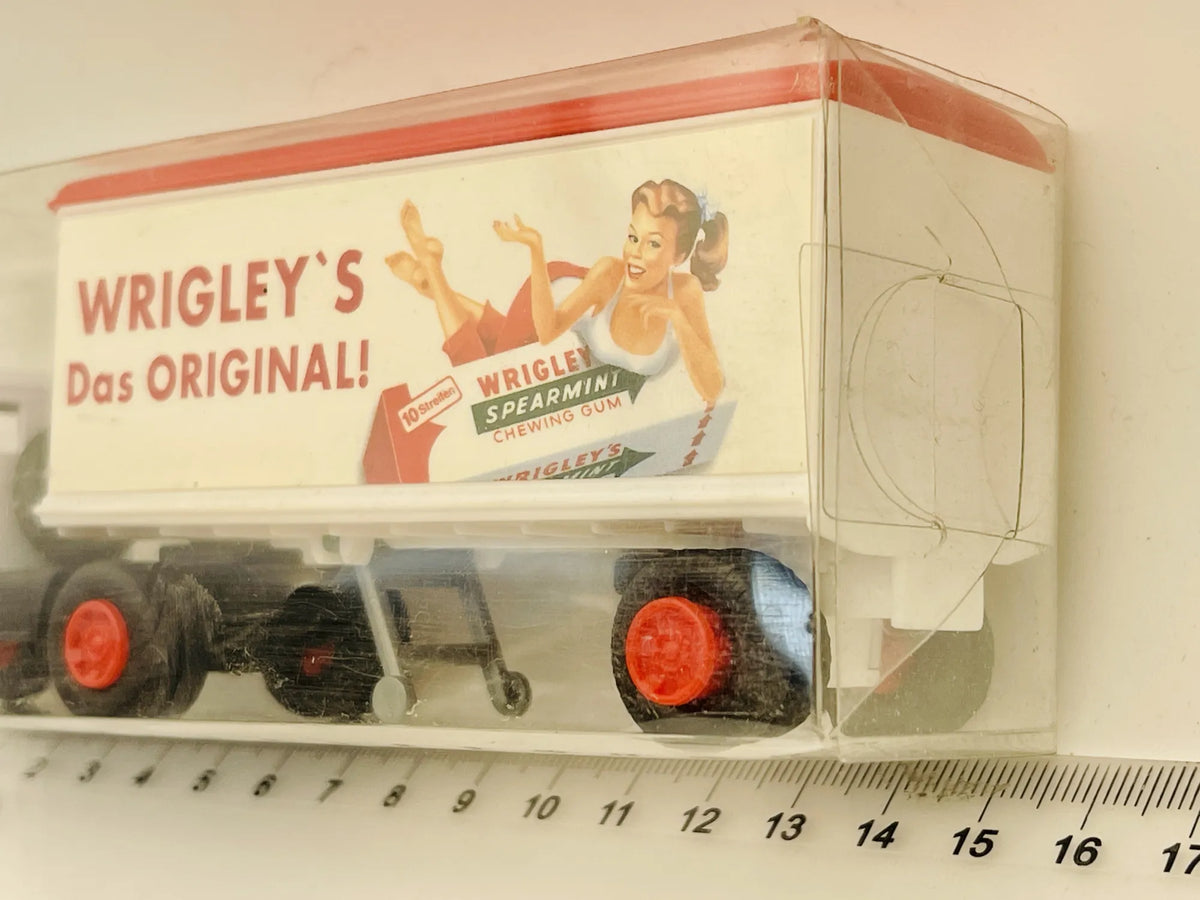 Oldtimer Classic Truck Grell 1:87 Biały Wrigley’s „Wrigley’s Das Original” – zdjęcie 3