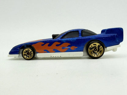 Sportowe Coupe Hot Wheels Niebieski 1:64 – zdjęcie 3