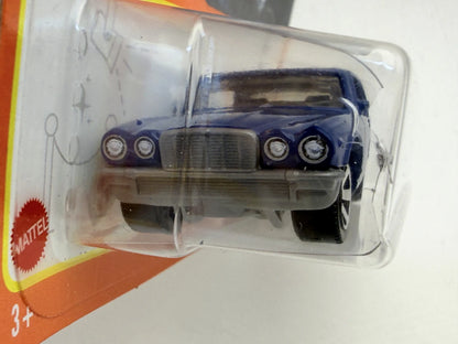 1977 JAGUAR XJ6C Superfast Matchbox 2023 Niebieski 1:64 – zdjęcie 3