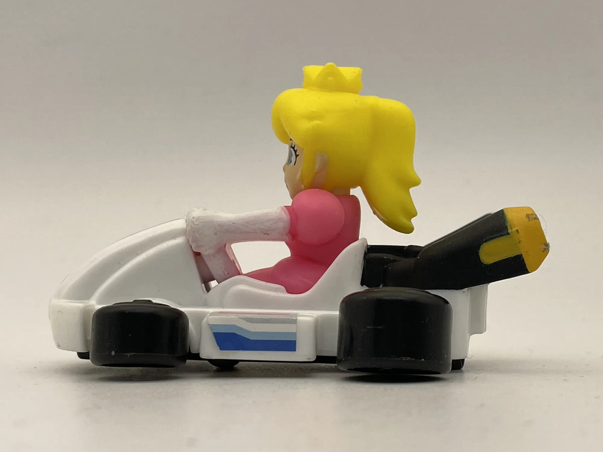 Księżniczka PEACH z MARIO KART, Nintendo, Die cast, Biały, 1:64, Resoraki – zdjęcie 3