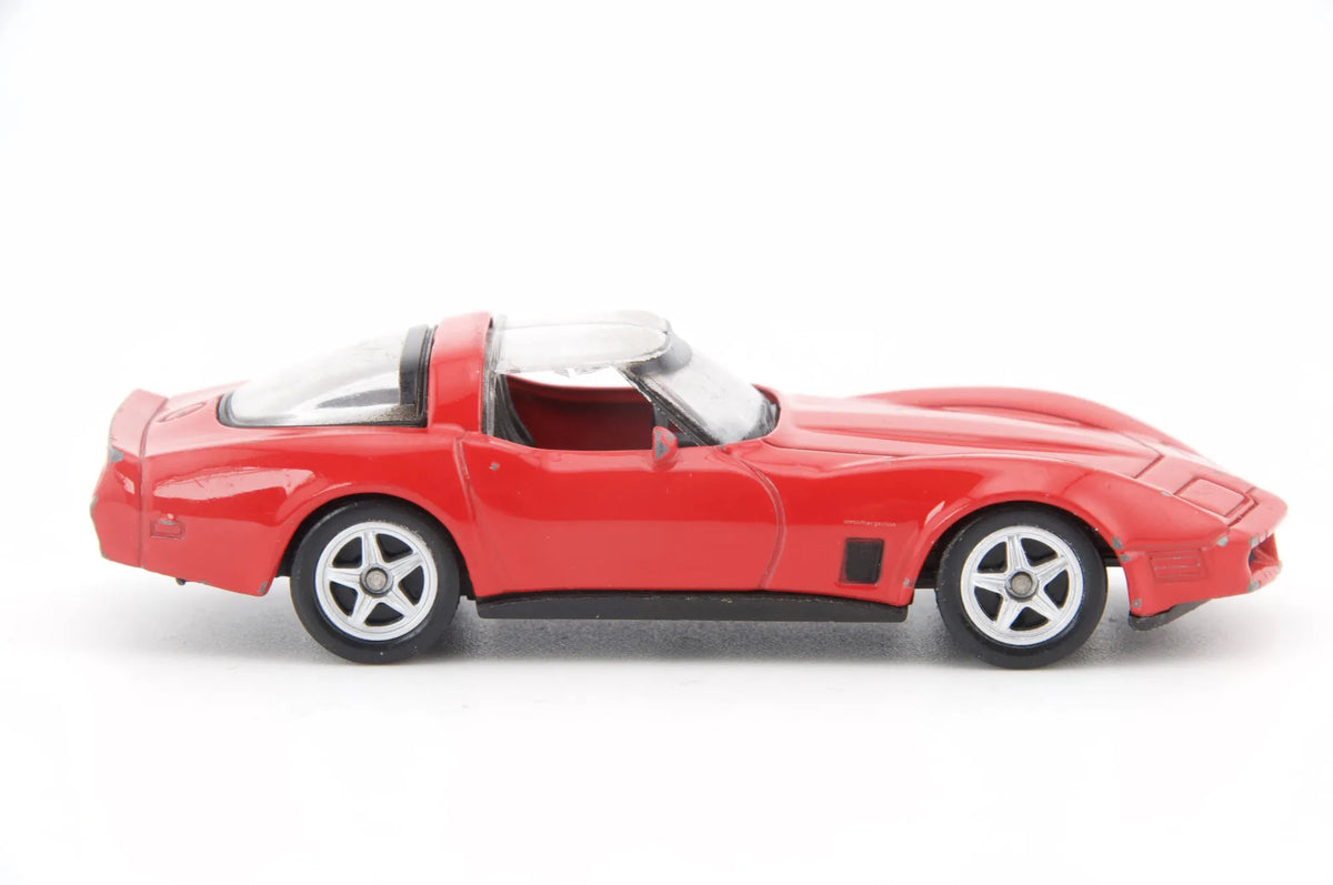 1983 Chevrolet Corvette Welly Czerwony 1:60 – zdjęcie 3