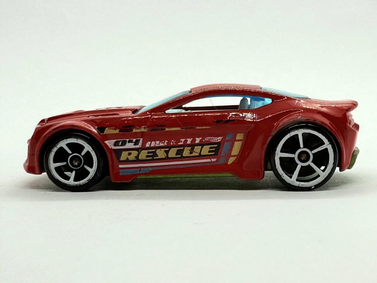 Amerykański Muscle Car Koncept Hot Wheels Czerwony 1:64 – zdjęcie 3