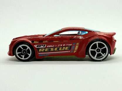 Amerykański Muscle Car Koncept Hot Wheels Czerwony 1:64 – zdjęcie 3