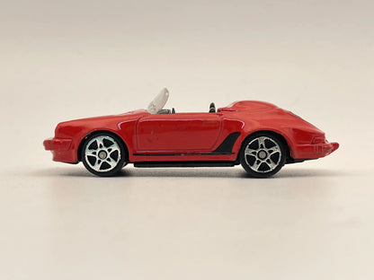 Porsche 911 Speedster Cabrio, Maisto, Resoraki, Die cast 1:64, Czerwony – zdjęcie 3