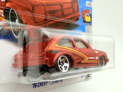 '76 Chevy Chevette Hot Wheels Czerwony 1:64 – zdjęcie 3