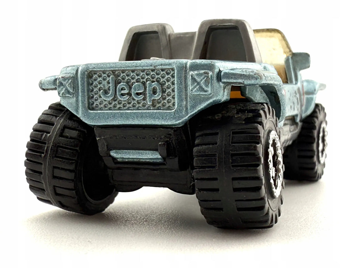 Jeep Matchbox 2004 Niebieski 1:64 – zdjęcie 3