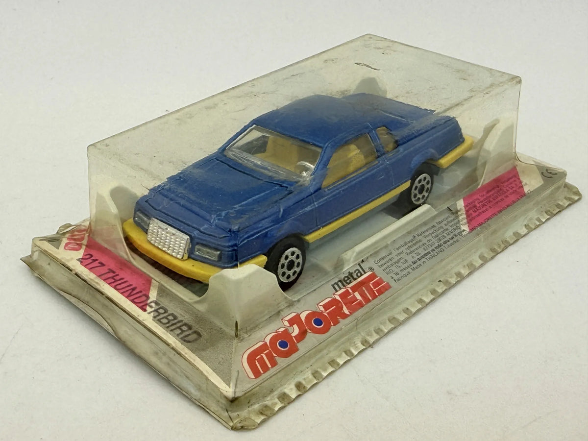 FORD THUNDERBIRD Majorette '90 Niebieski 1:60 – zdjęcie 3